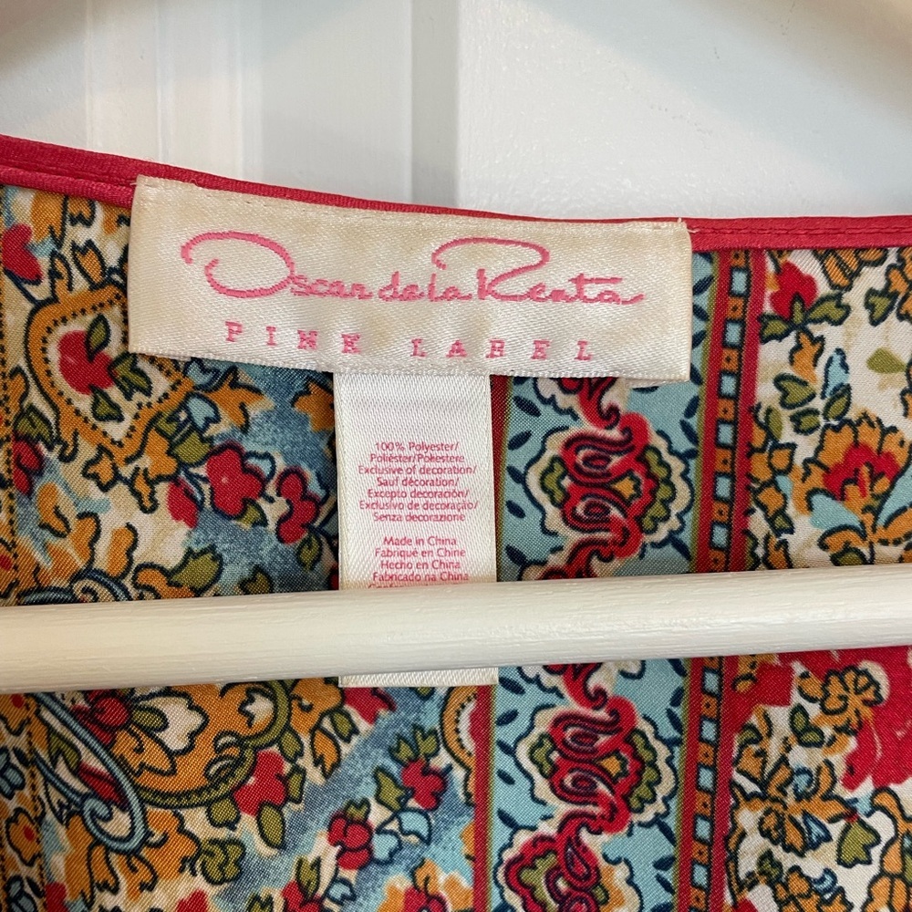 Oscar de la Renta Vintage Robe - Picture 4 of 9